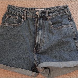 vintage style zara high wasted shorts